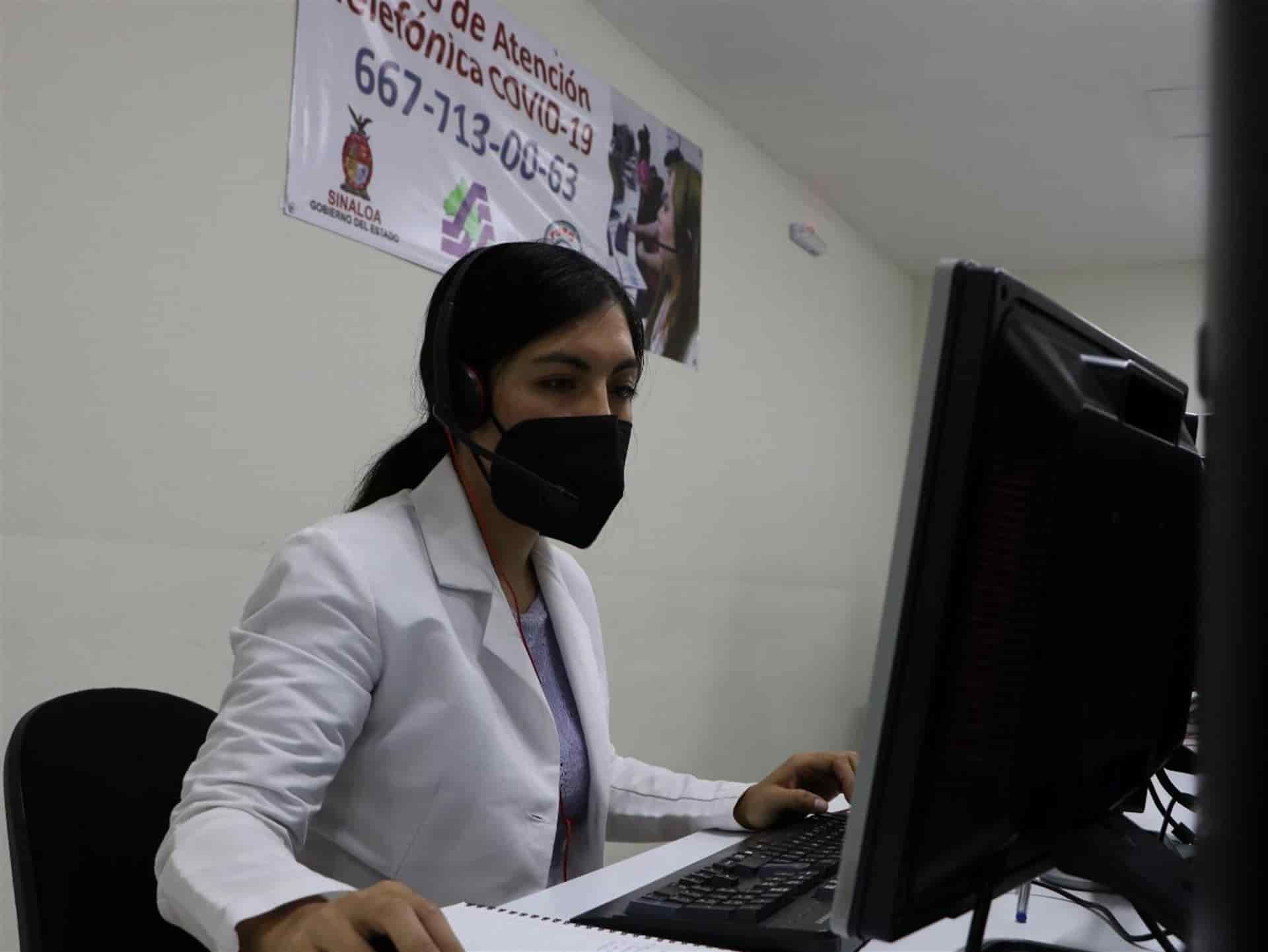 Registra Call Center Covid Sinaloa 150 mil atenciones