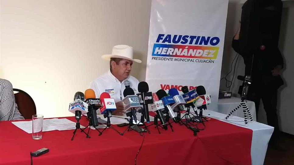 No me quiero subir ni me subiré en un ladrillo: Faustino Hernández