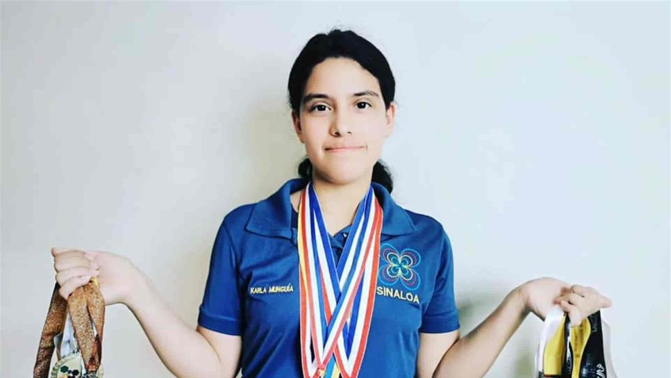 ¡Lo logra de nuevo! Karla Rebeca Munguía gana medalla de oro en olimpiada europea