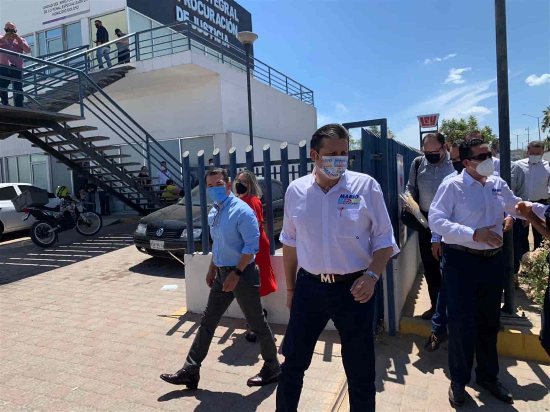 Presenta Mario Zamora una denuncia ante la Vicefiscalía por difamación