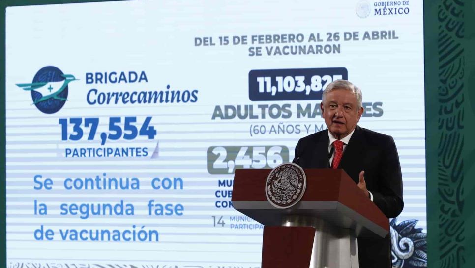 Anuncian vacunación de los adultos de 50 a 59 años a partir de mayo