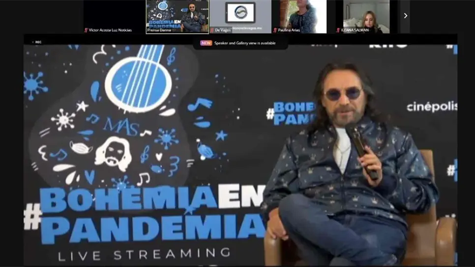 Anuncia Marco Antonio Solís su concierto virtual #BohemiaEnPandemia
