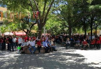 Se manifiestan telefonistas en el Día del Trabajo en Culiacán