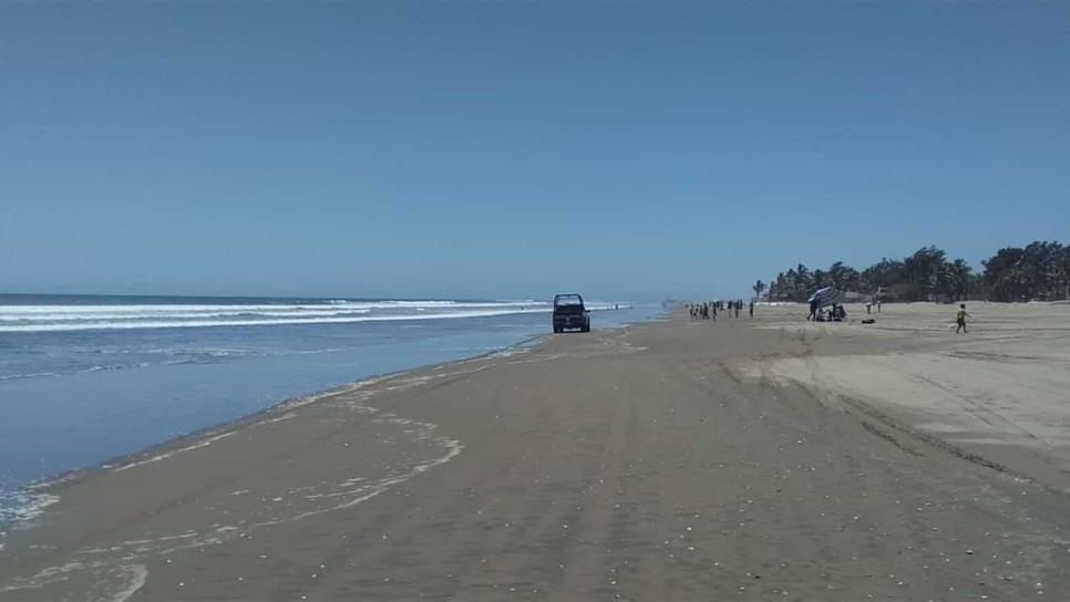 Restringen paso de bañistas al mar, en Guasave; playas siguen abiertas