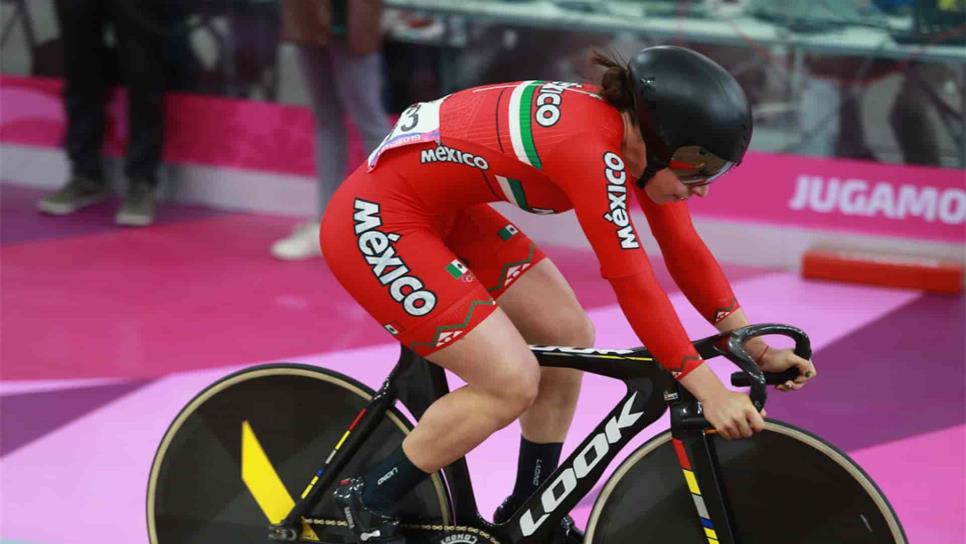 Luz Daniela Gaxiola, la número 2 del mundo en ciclismo de velocidad