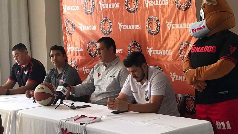 Dan a conocer Copa Mazatlán de Basquetbol-Venados