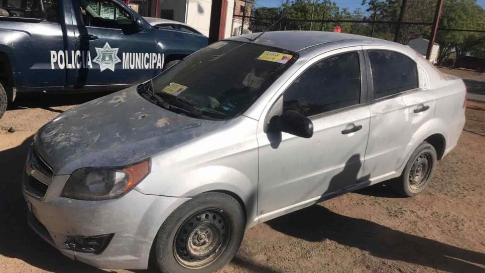 BOMU recupera en Choix un vehículo robado en Los Mochis