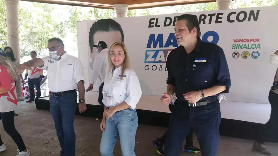 Se reúne Mario Zamora con grupos de zumba y deportistas en Los Mochis