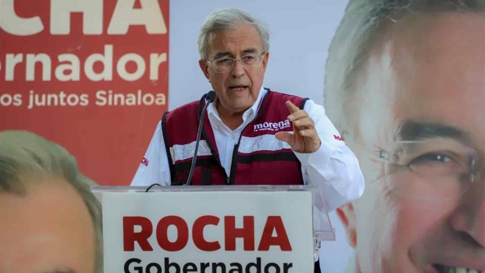 Con crecimiento económico incluyente se beneficiará primero a los pobres: Rocha Moya