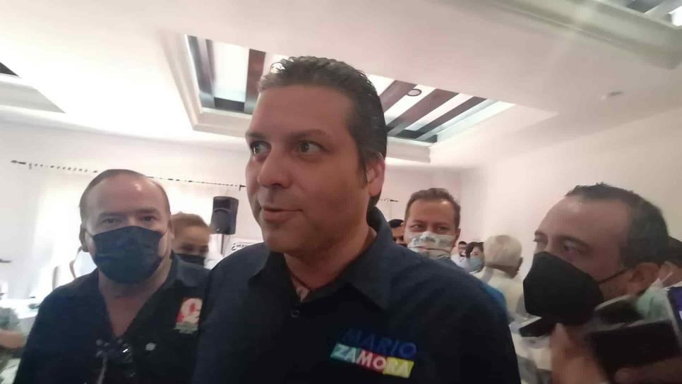 Mario Zamora pide a AMLO que se comprometa a concluir presa Santa María