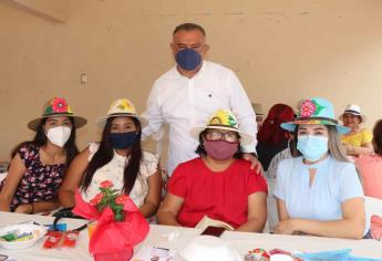 Mujeres del Ejido Mochis manifiestan su apoyo a Marcos Osuna