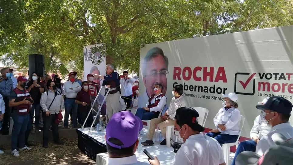 Promete Rubén Rocha construir preparatoria para El Burrión, Guasave
