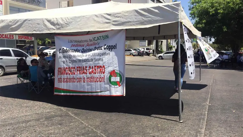 Amenazan con paro estatal; insisten en destitución de Director de Icatsin