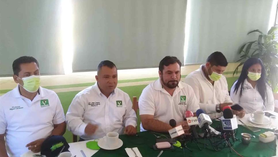 PVEM anuncia a Óscar Anguiano Chávez como candidato a alcalde de Mazatlán