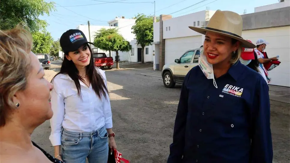 La contienda por la alcaldía de Culiacán está muy cerrada, asegura Erika Sánchez. | FOTO: Luz Noticias.