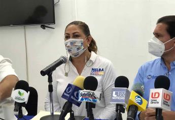 Denuncia candidata Nelba Osorio robo de lonas publicitarias