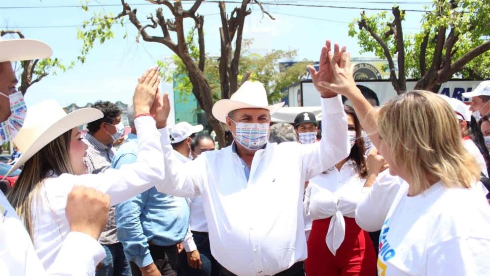 “Ciudadanos decidirán el 6 de junio si Culiacán va hacia atrás o hacia adelante”: Faustino