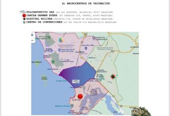 El lunes inicia vacunación para adultos de 50 años y embarazadas en Mazatlán