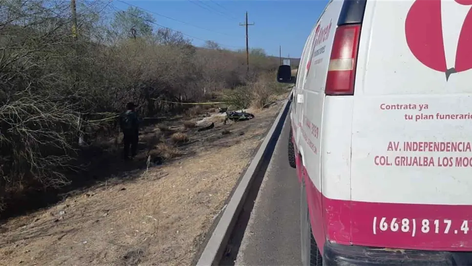 Muere joven tras derrapar en su motocicleta en El Mezquite, Choix
