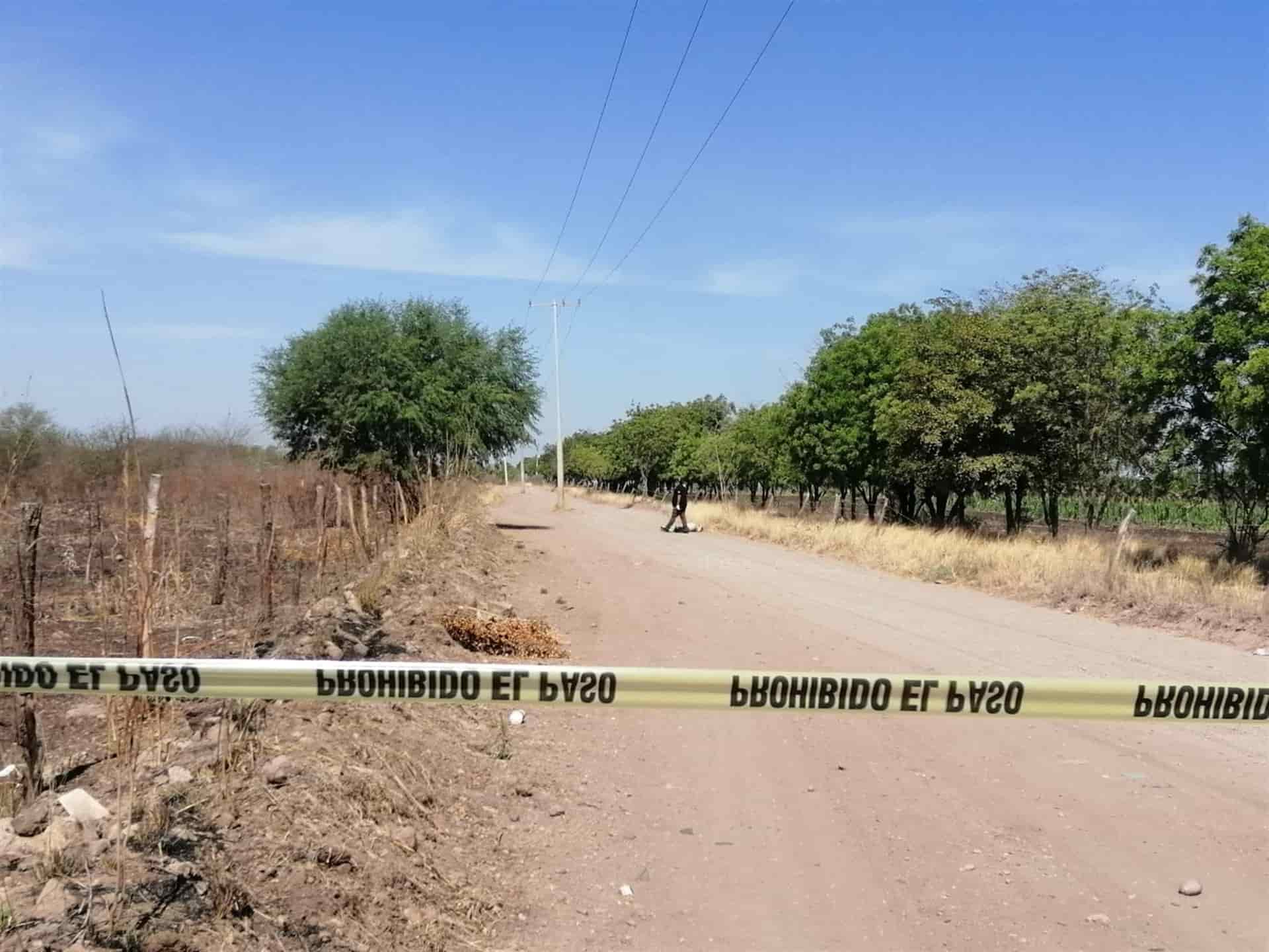 Desnudo y con golpes, hallan cadáver en una brecha al sur de Culiacán