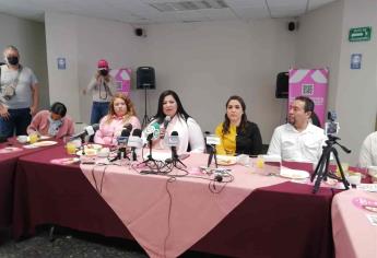 Asegura Rosa Elena Millán que declinación de Gloria González le favorece