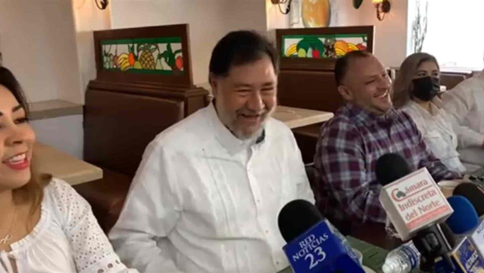 Molesta a Fernández Noroña declinación de candidata del PT en Sinaloa Molesta a Fernández Noroña declinación de candidata del PT en Sinaloa