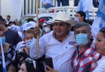 Con multitudinario evento, cierra campaña Faustino Hernández en Culiacán