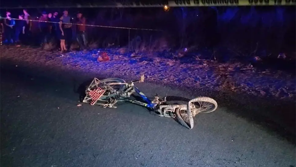 Ciclista fallece al ser arrollado por auto en la carretera a Culiacancito