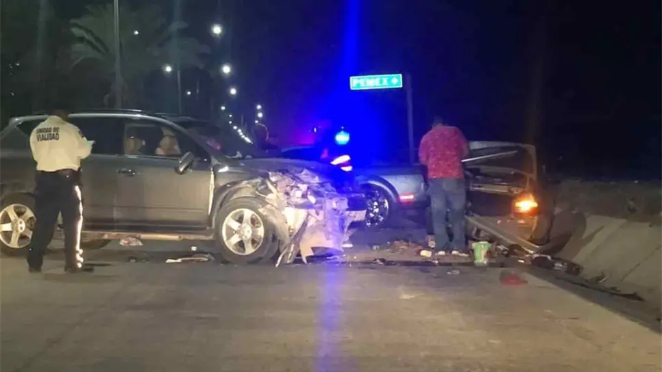 Voluntario de PC pierde pierna en accidente sobre la Mochis-Topo