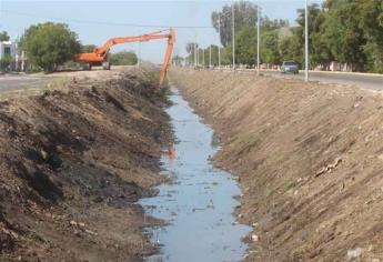 Obras Públicas y Policía de Ahome buscan garantizar limpieza de drenes