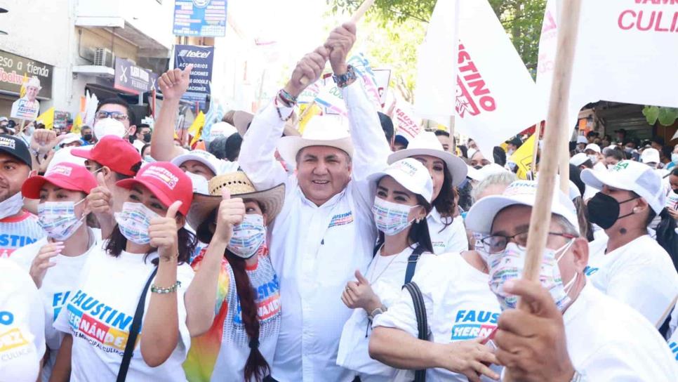Faustino Hernández confía en ganar claramente la Presidencia Municipal de Culiacán