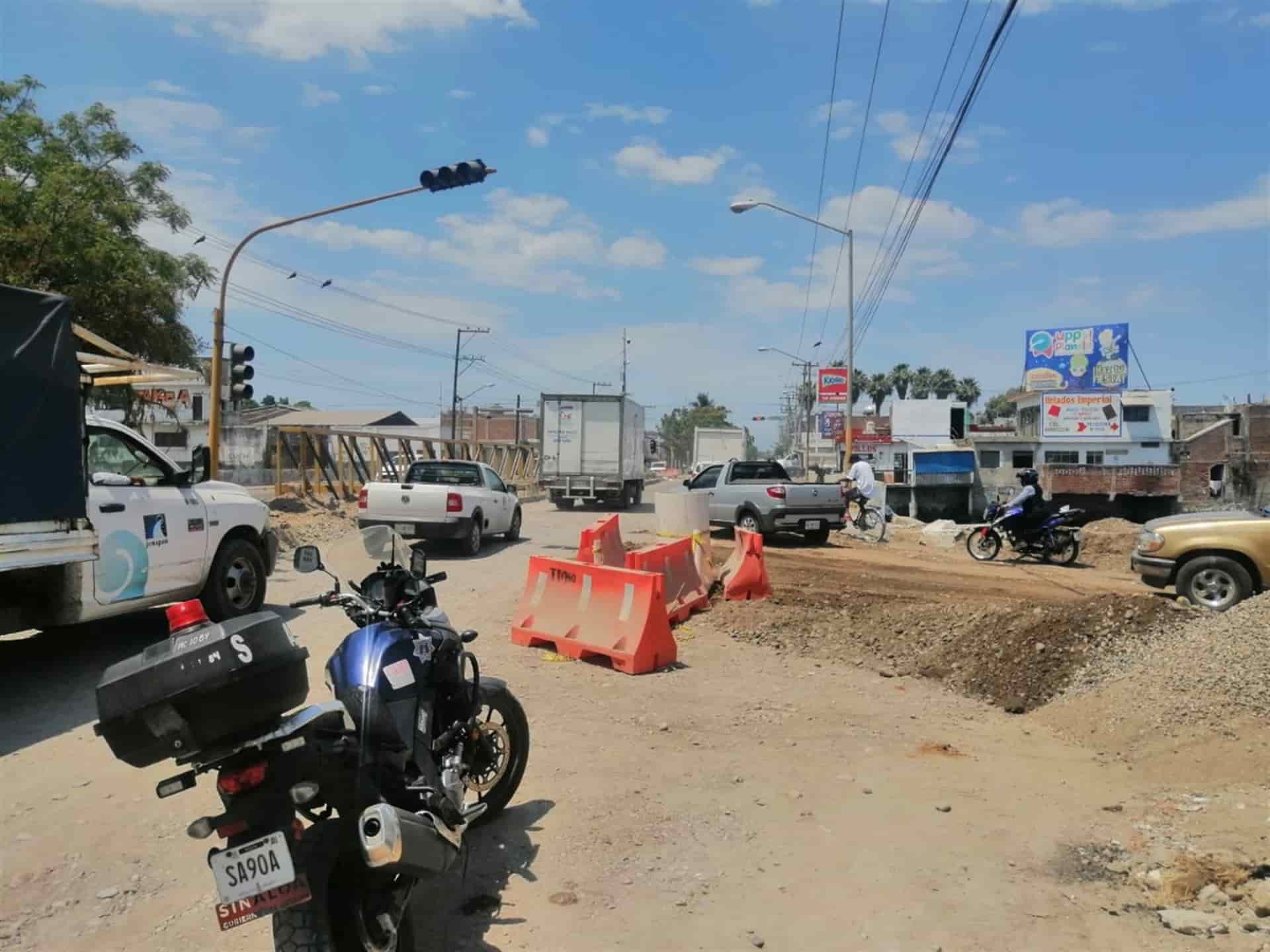 De nuevo cerrarán tramo de la avenida Gabriel Leyva y Juan Pablo II en Mazatlán