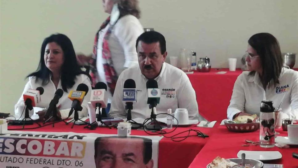 Votar por Olegaria Carrasco pone en riesgo la división de poderes, advierte Germán Escobar