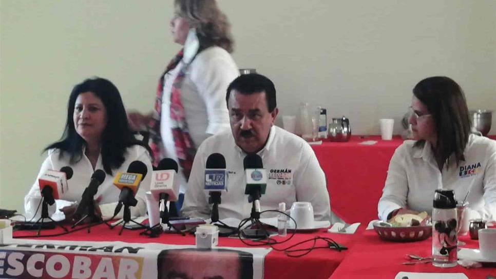 Voy a defender a Sinaloa: Germán Escobar