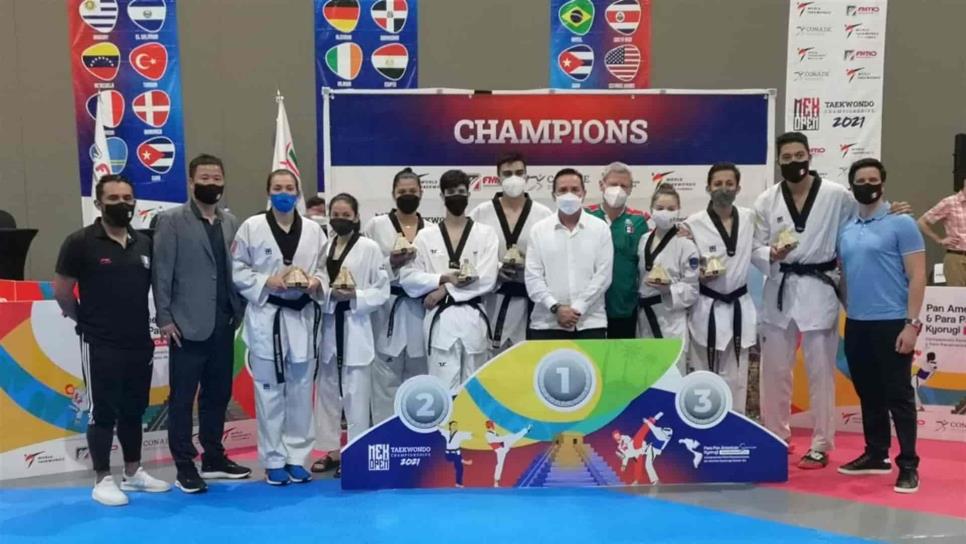 Buena cosecha de medallas en Panamericano de Taekwondo