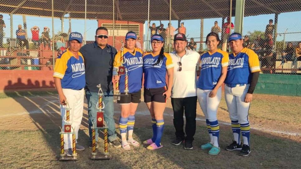 Piratas se coronan campeonas en el softbol  femenil de Navolato