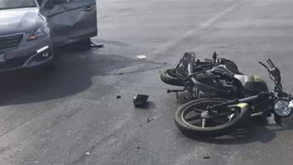 Motociclista atropella a una mujer en el libramiento Colosio en Mazatlán