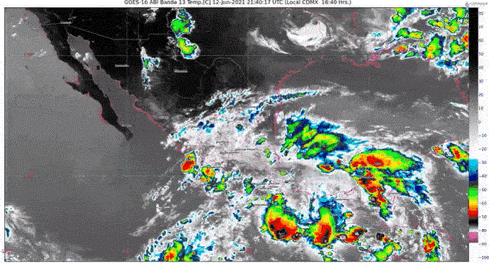 Se forma tormenta tropical “Carlos” en el Pacífico mexicano