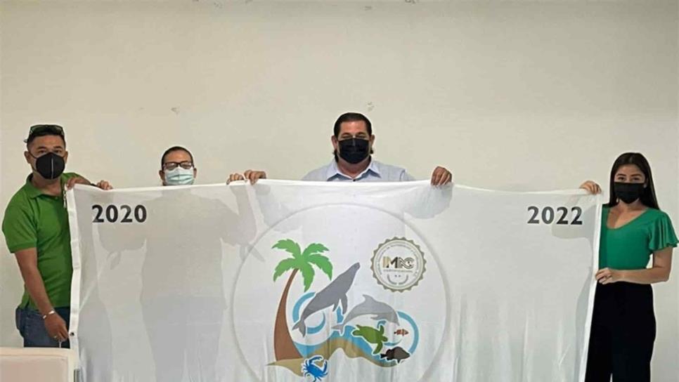 Entrega OAP Bandera Blanca de Playa El Verde Camacho a Conanp