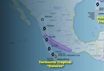 Se forma tormenta tropical Dolores en el Pacífico