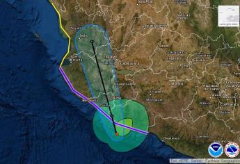 La tormenta Dolores toca tierra entre Colima y Michoacán