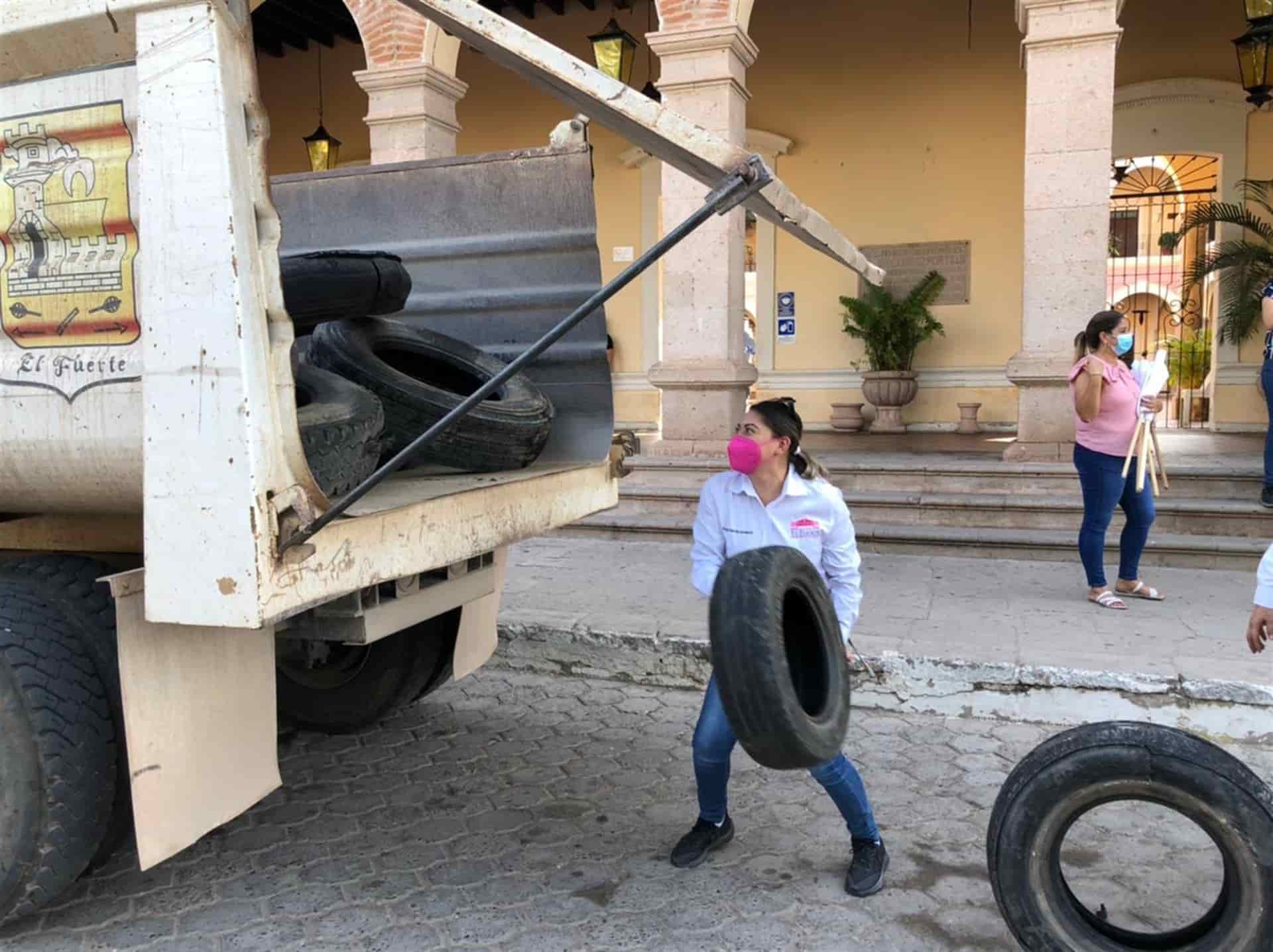 Autoridades de El Fuerte inician jornada de descacharrización