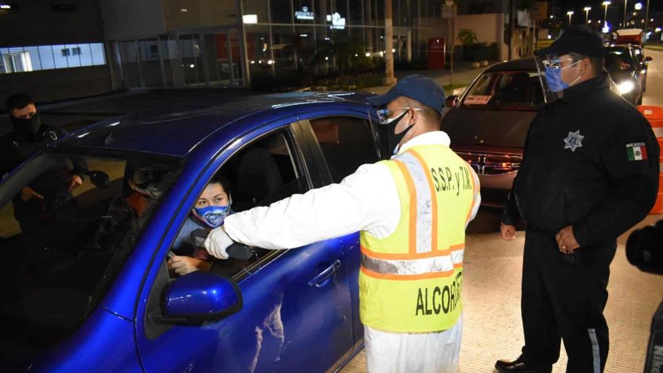 Reportan fin de semana con menos accidentes viales y positivos al alcoholímetro en Mazatlán