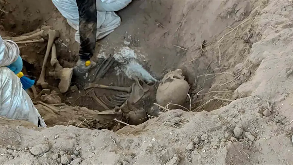 Localizan una pareja en una fosa clandestina de El Guachapori