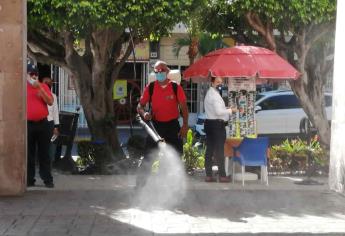 Protección Civil refuerza saneamiento en edificios públicos en Mazatlán