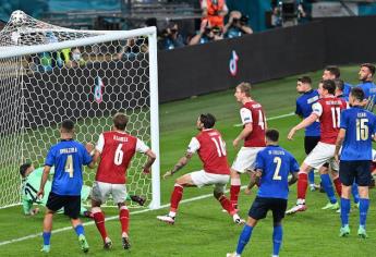 Italia vence a Austria y se mete a los cuartos de final