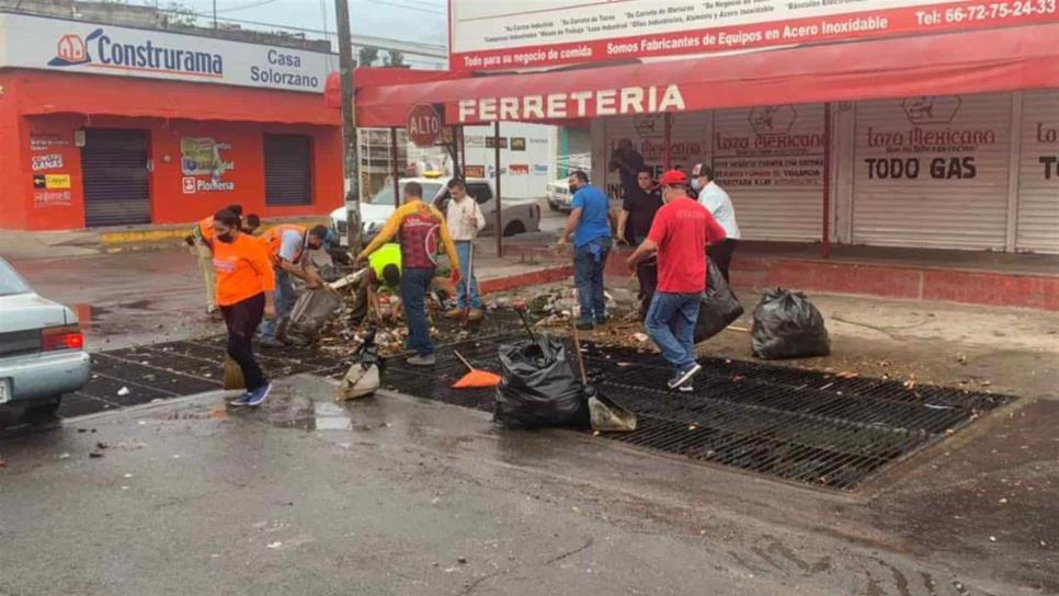 Tras lluvias, recolectan más de 6 toneladas de basura en Culiacán