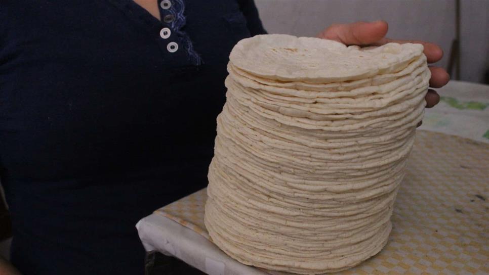 Sube a $22 el kilogramo de tortilla en Mazatlán