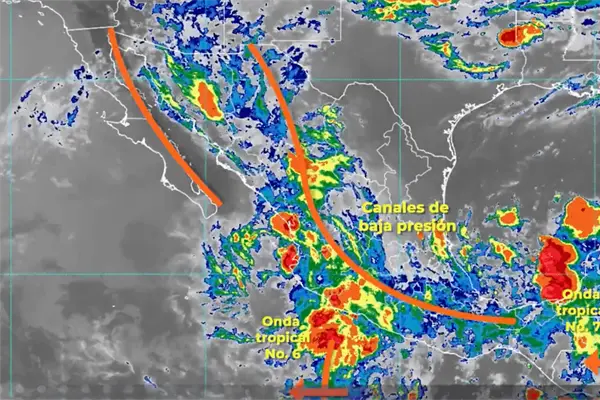Pronostican lluvias fuertes para 6 municipios de Sinaloa Pronostican lluvias fuertes para 6 municipios de Sinaloa