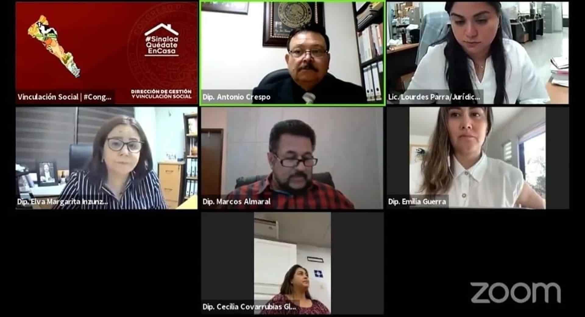 Congreso turna siete proyectos de determinación de iniciativas al pleno
